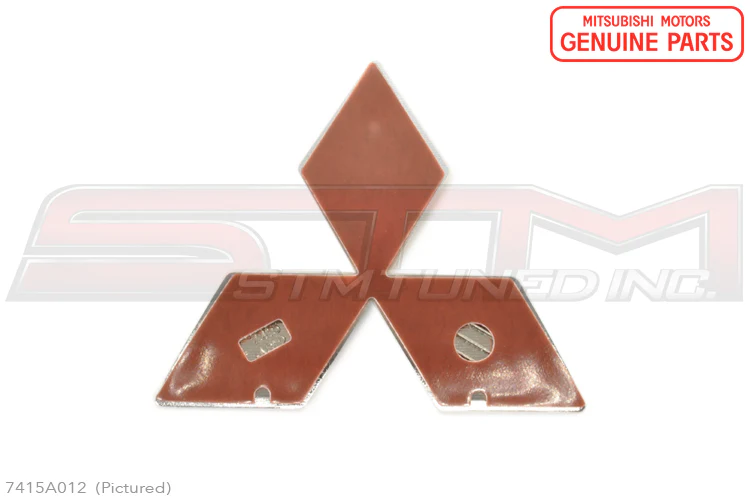 Mitsubishi Rear Trunk Diamond Emblem - Evo 7/8/9 - Image 4