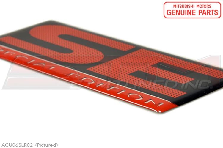 Mitsubishi SE Special Edition Badge - Evo 7/8/9 *Limited Quantity* - Image 4
