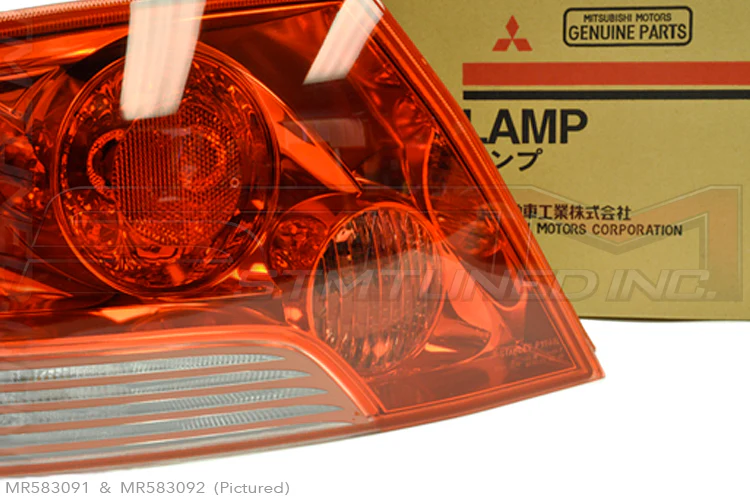 Mitsubishi OEM Evo 7 JDM Taillights (Red) - Image 6