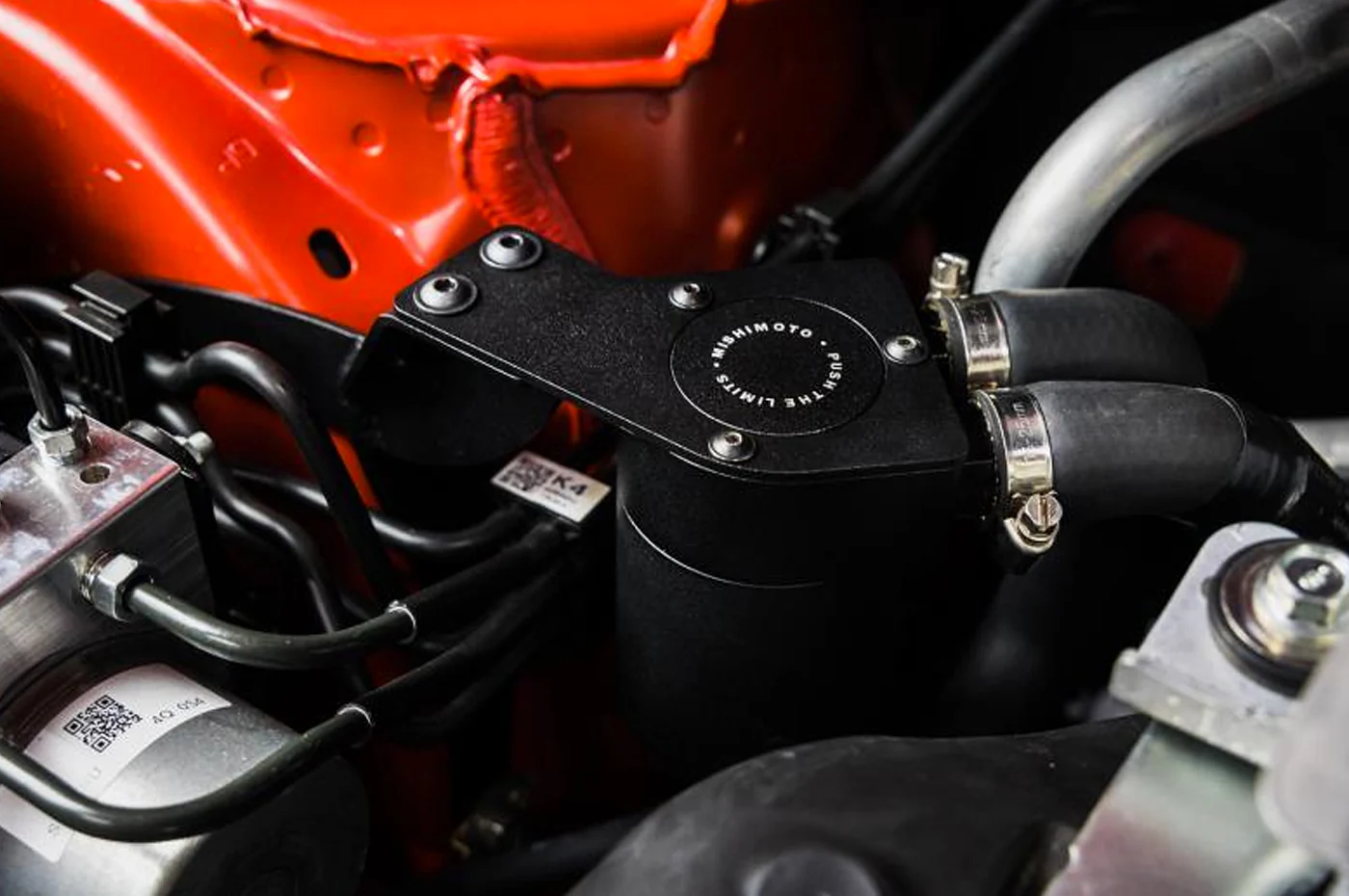 Mishimoto Baffled Oil Catch Can for 2022+ WRX (MMBCC-WRX-22P) - Image 4