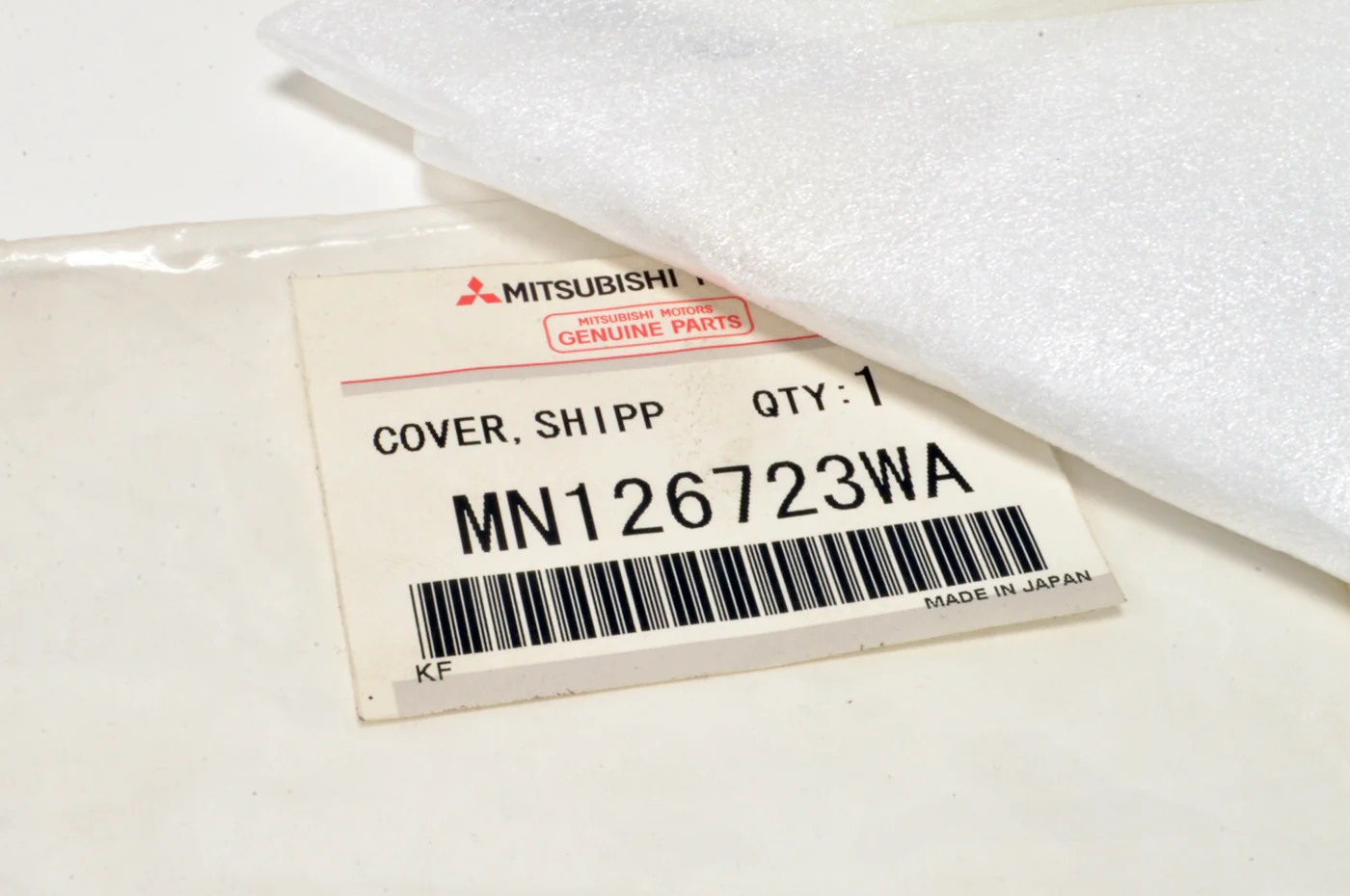 Mitsubishi OEM Front Lip Panel White for Evo 8 (MN126723WA) - Image 3