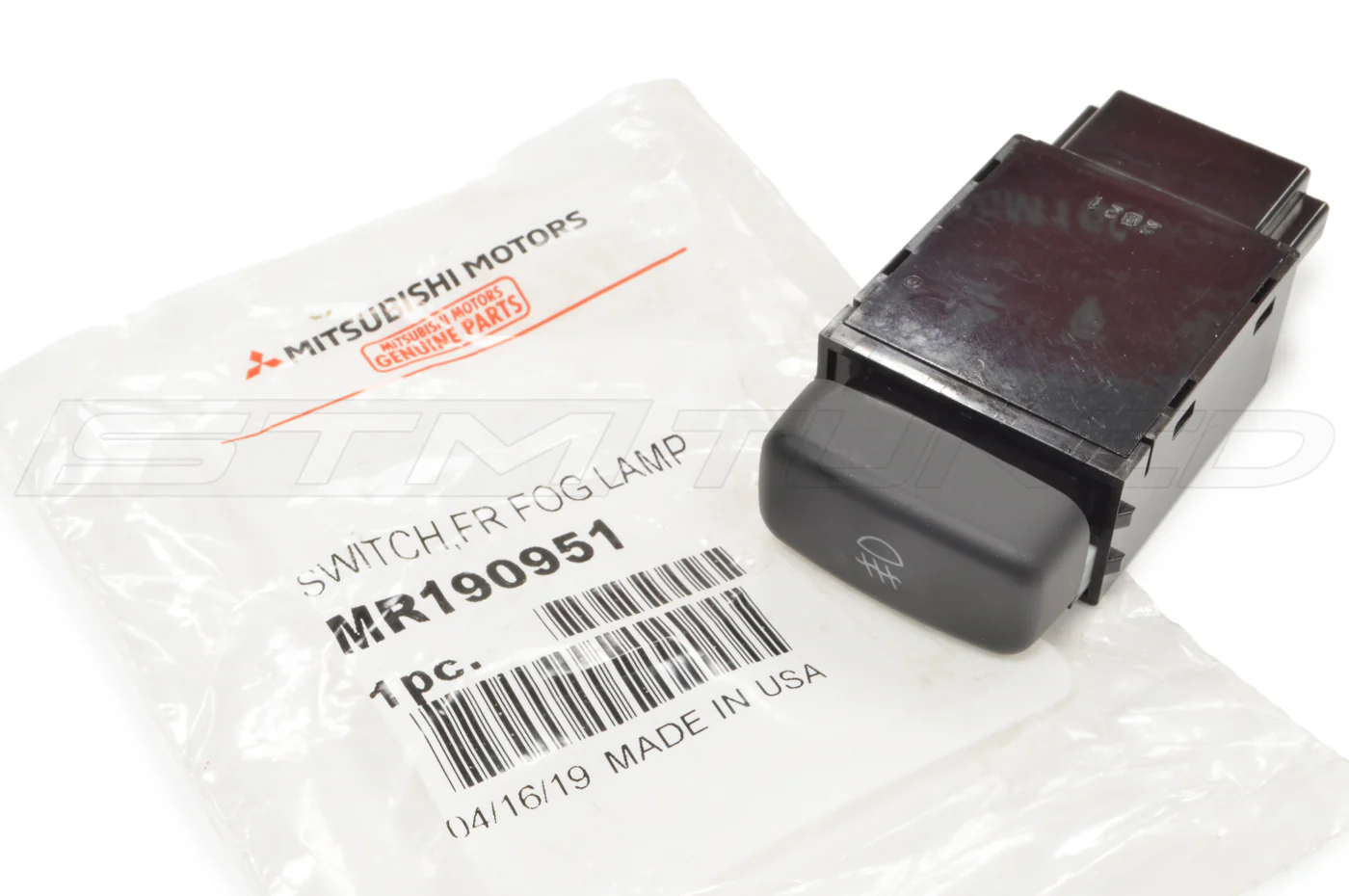 Mitsubishi OEM Fog Light Switch for Evo 8/9 (MR190951) - Image 4