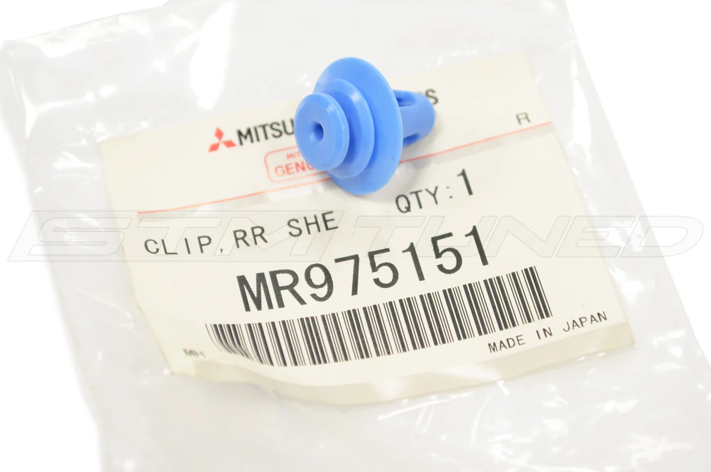 Mitsubishi OEM Rear Deck Lid Clip for Evo 7/8/9 (MR975151) *Discontinued* - Image 2