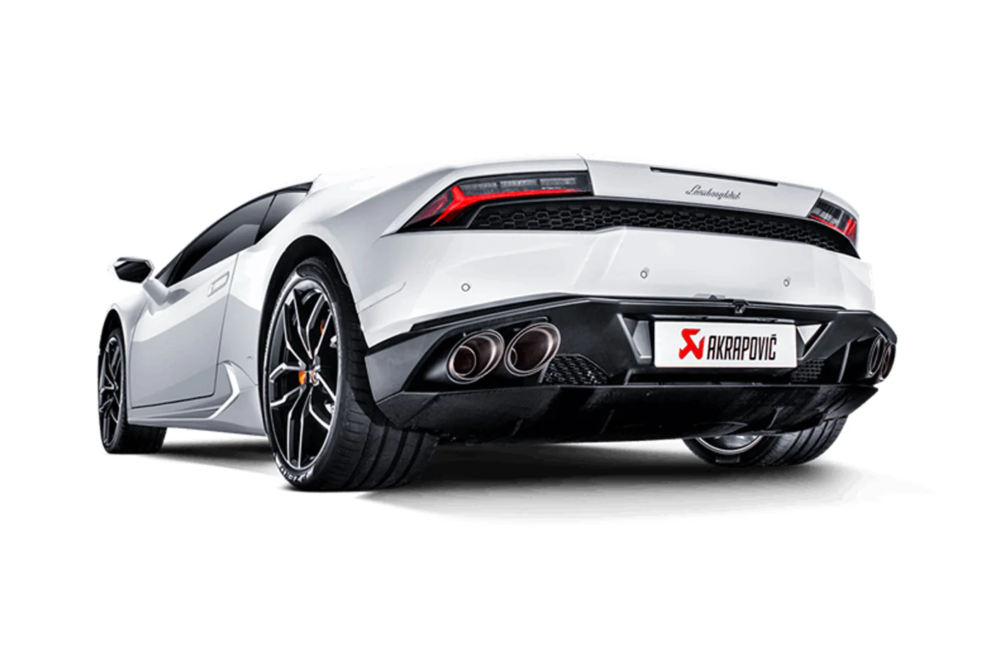 Akrapovic Slip-On Titanium Exhaust for Huracan LP580 LP610 (MTP-LA/TI/2) - Image 6