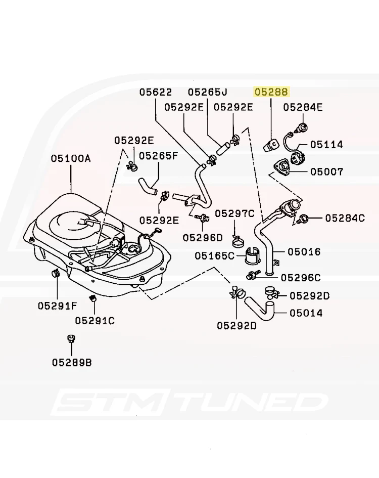 Mitsubishi OEM Speaker/Mirror Grommet (MU480032) - Image 4