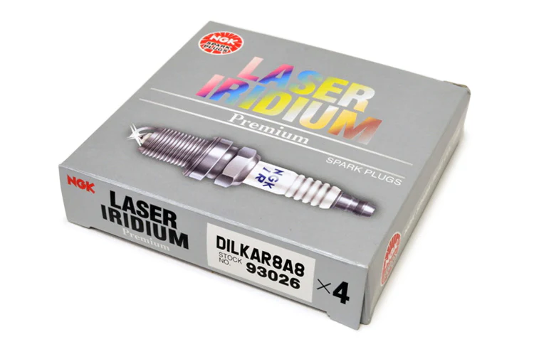 NGK DILKAR8A8 93026 Laser Iridium Spark Plug for R35 GTR - Image 3
