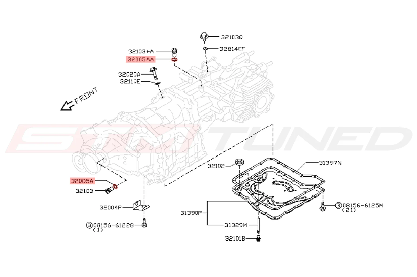 Nissan OEM Diff/Trans Plug Gasket for R35 GTR (11026-4N200) - Image 5