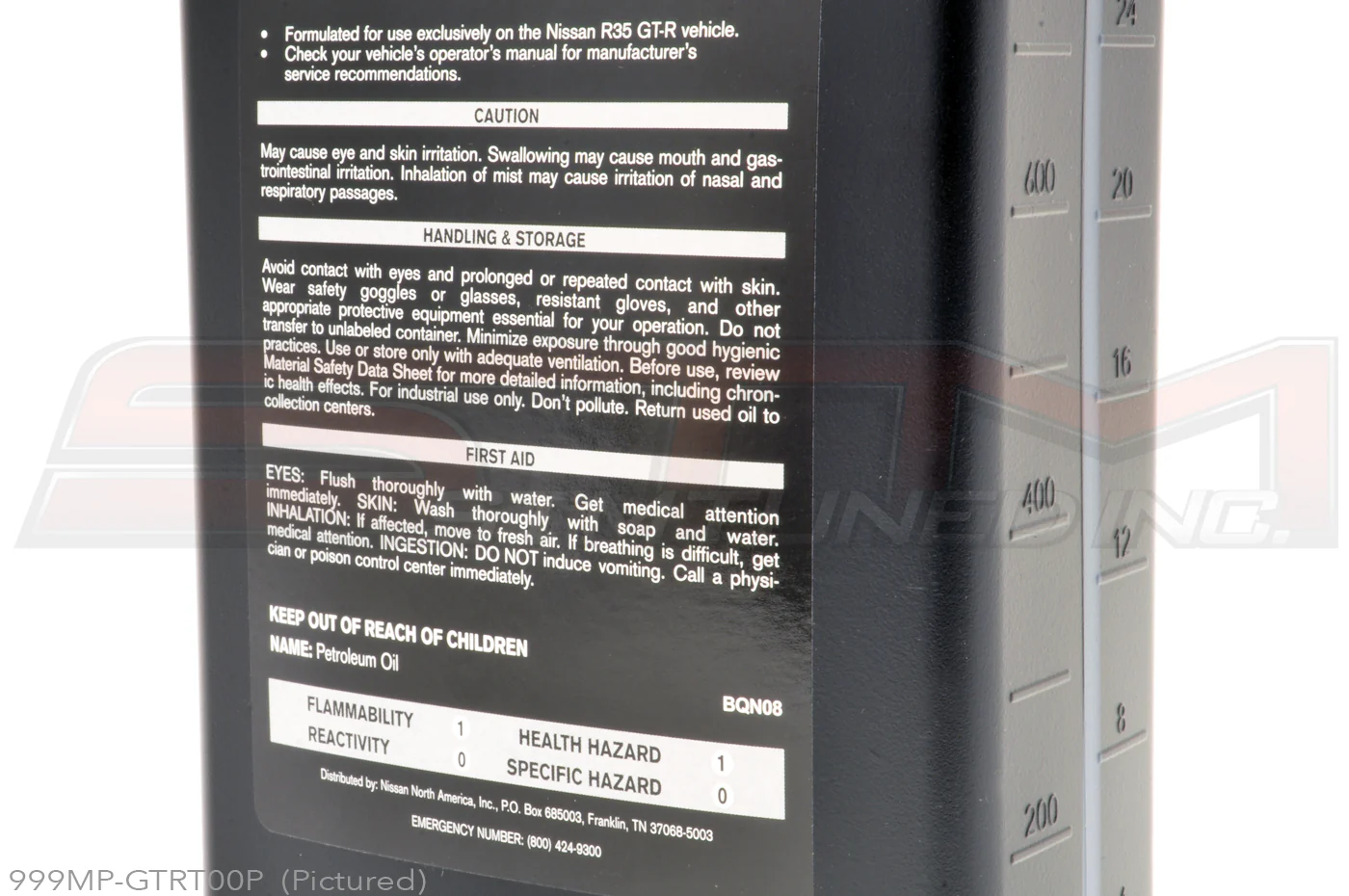 Nissan R35 Special Transmission Oil (999MP-GTRT00P) - Image 3