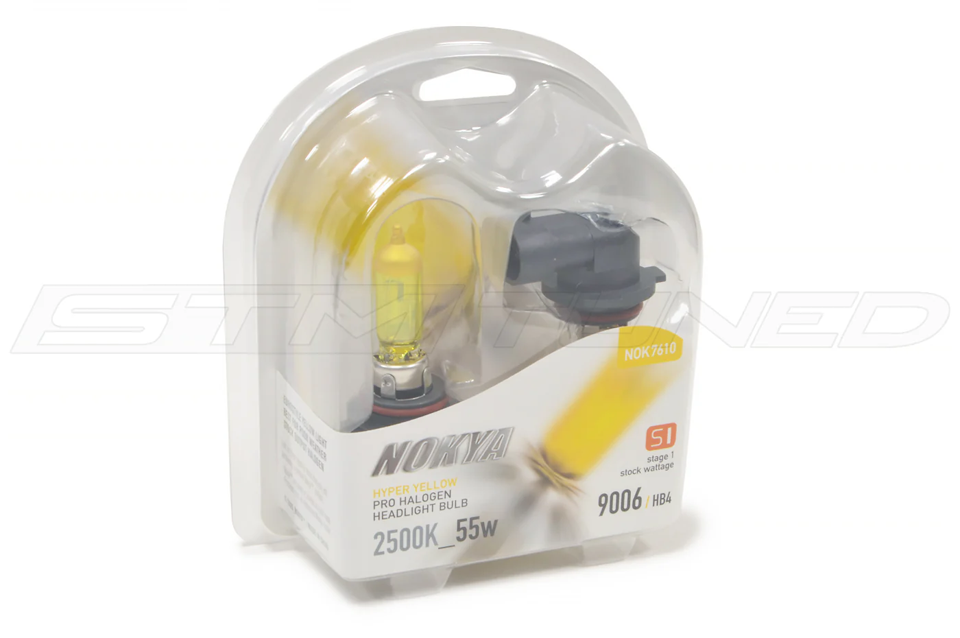Nokya Yellow HB4 Fog Lights for JDM Evo 9 MR Housings (7610) - Image 3