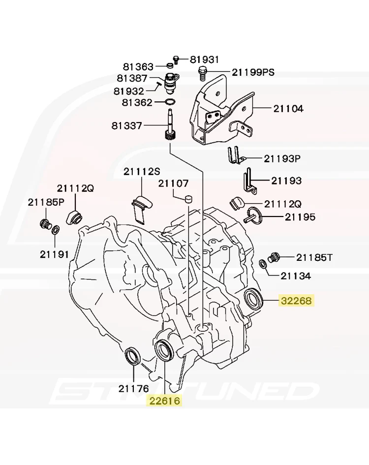 Mitsubishi OEM Axle Seals for 3000GT/Stealth AWD - Image 2