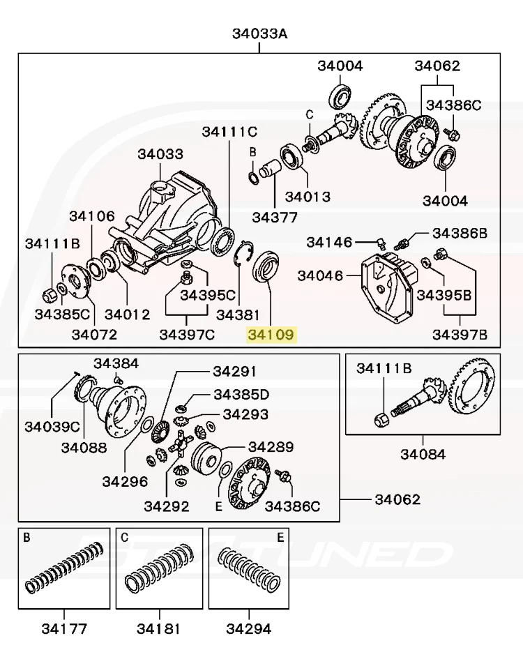 Mitsubishi OEM Axle Seals for 3000GT/Stealth AWD - Image 3
