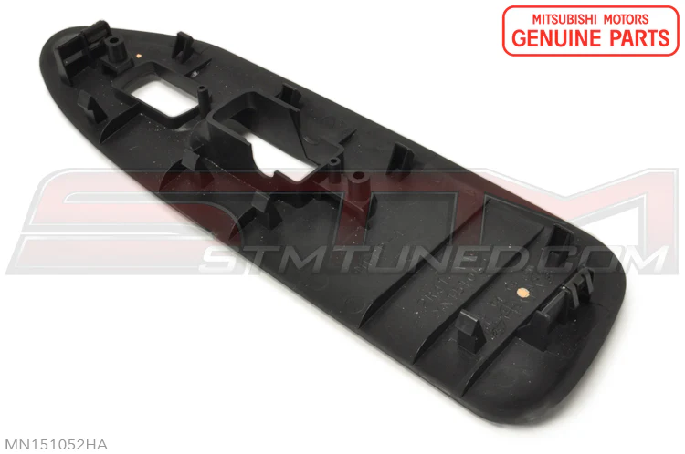 Mitsubishi OEM Front Door Auto Window Switch Trim for 2004-2006 Evo 8/9 - Image 5