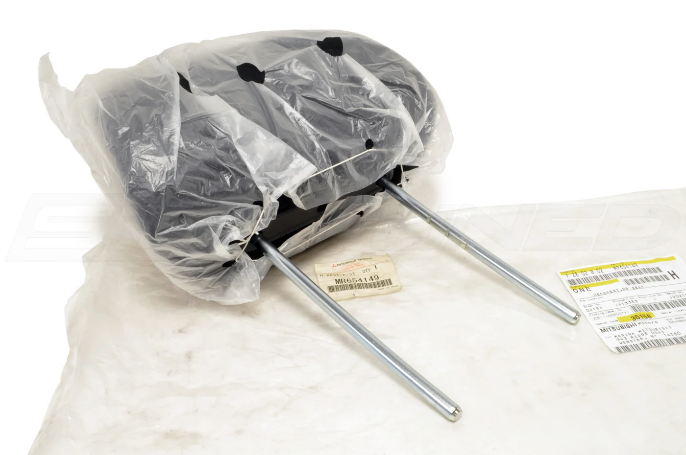 Mitsubishi OEM Rear Seat Headrest for Evo 8/9 - Image 5