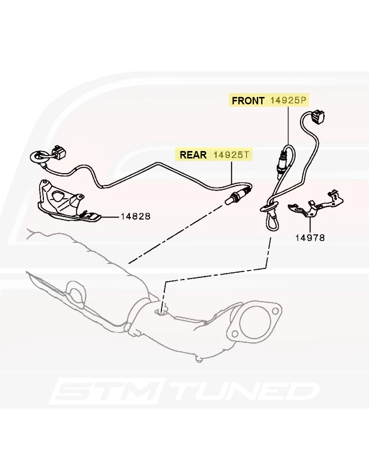 Mitsubishi OEM Oxygen Sensors for Evo X - Image 3
