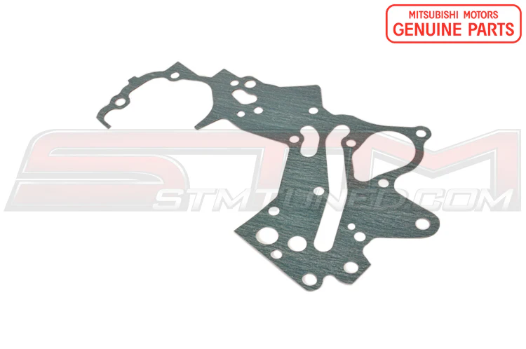Mitsubishi OEM Front Case Oil Pump Gasket for 7-Bolt 4G63 DSM (1064A040) - Image 2