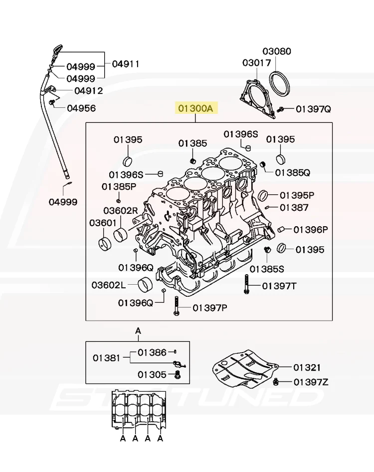 Mitsubishi 4G63 Bare Block for Evo 4-9 - Image 9