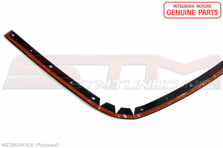 Mitsubishi Rubber Extension Kit for Front Spoiler with Aero Package - Evo X - Image 3