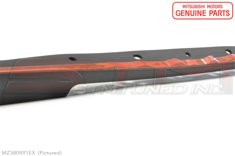Mitsubishi Rubber Extension Kit for Front Spoiler with Aero Package - Evo X - Image 4