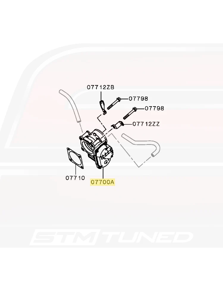 Mitsubishi OEM Throttle Body for Evo X (1450A109) - Image 7