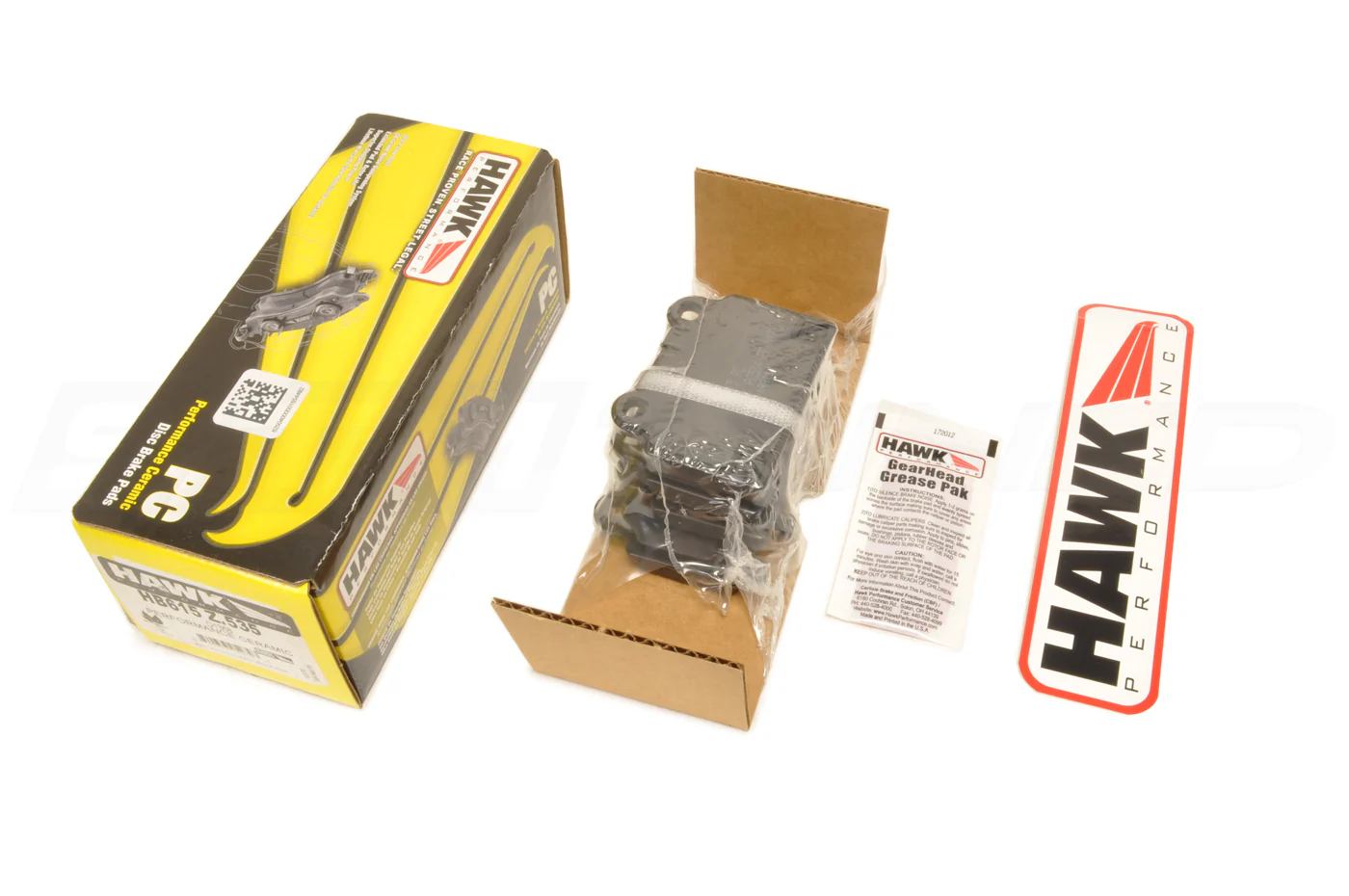 Hawk PC Performance Ceramic Brake Pads for Subaru - Image 3