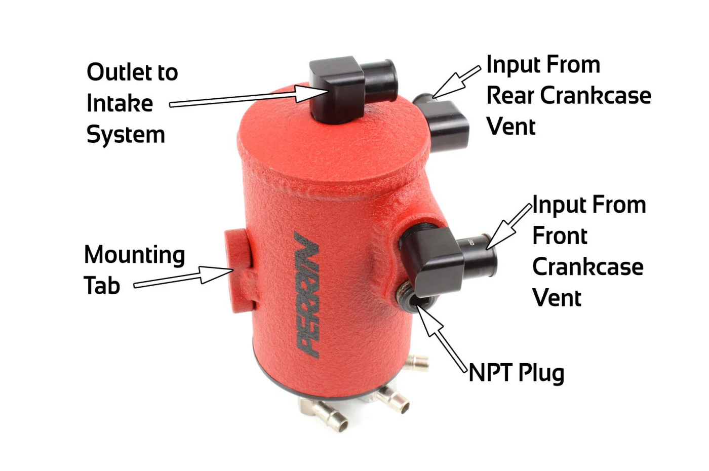 Perrin Air Oil Separator AOS for 2015-2021 WRX (PSP-ENG-609) *Discontinued* - Image 3