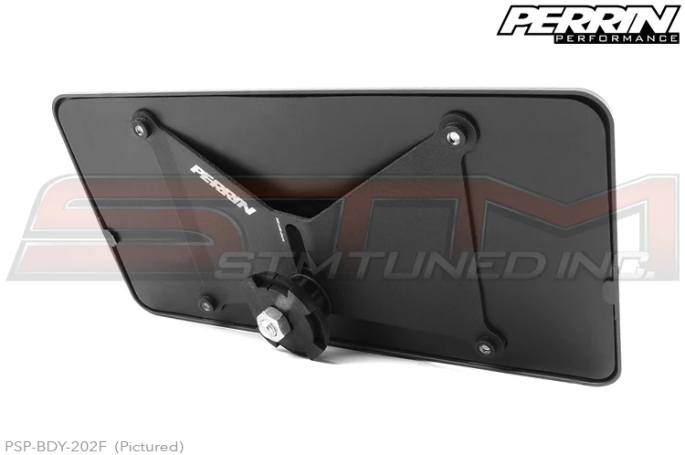 PERRIN Front License Plate Relocate Bracket (for FMIC / no bumper beam) - 2015-2017 WRX/STi - Image 5