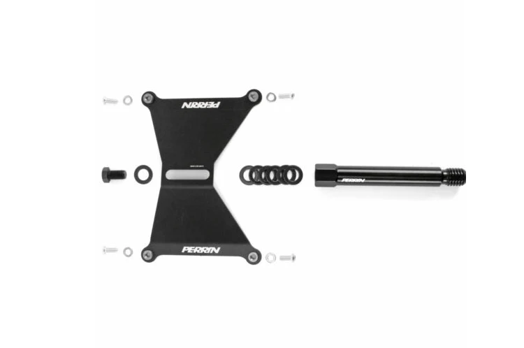 Perrin Front License Plate Relocate for 2020 Supra (PTP-BDY-200) - Image 2