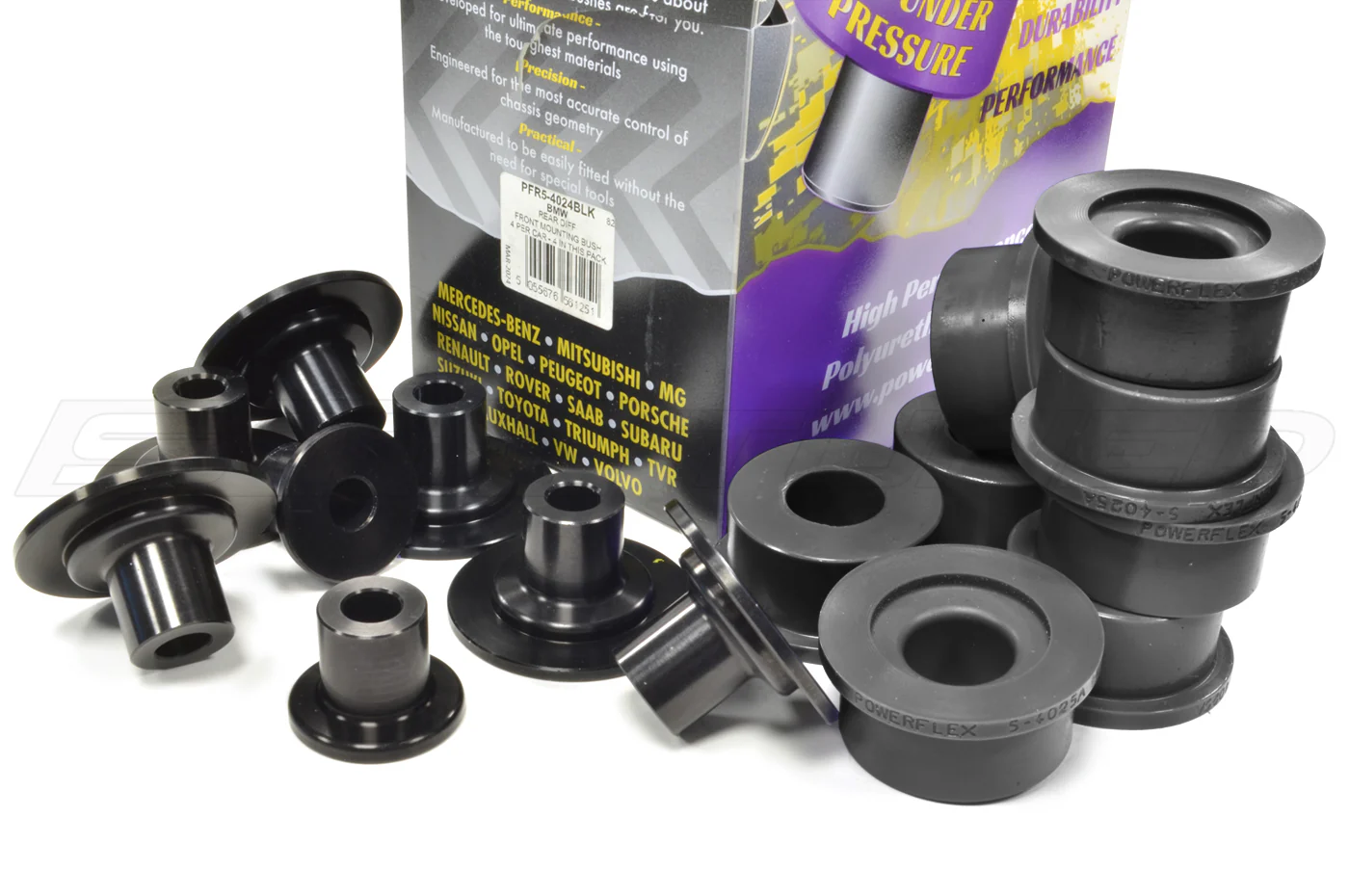 Powerflex Rear Diff Bushings Black/Race for G8X M2 M3 M4 (PFR5-4024BLK) - Image 2