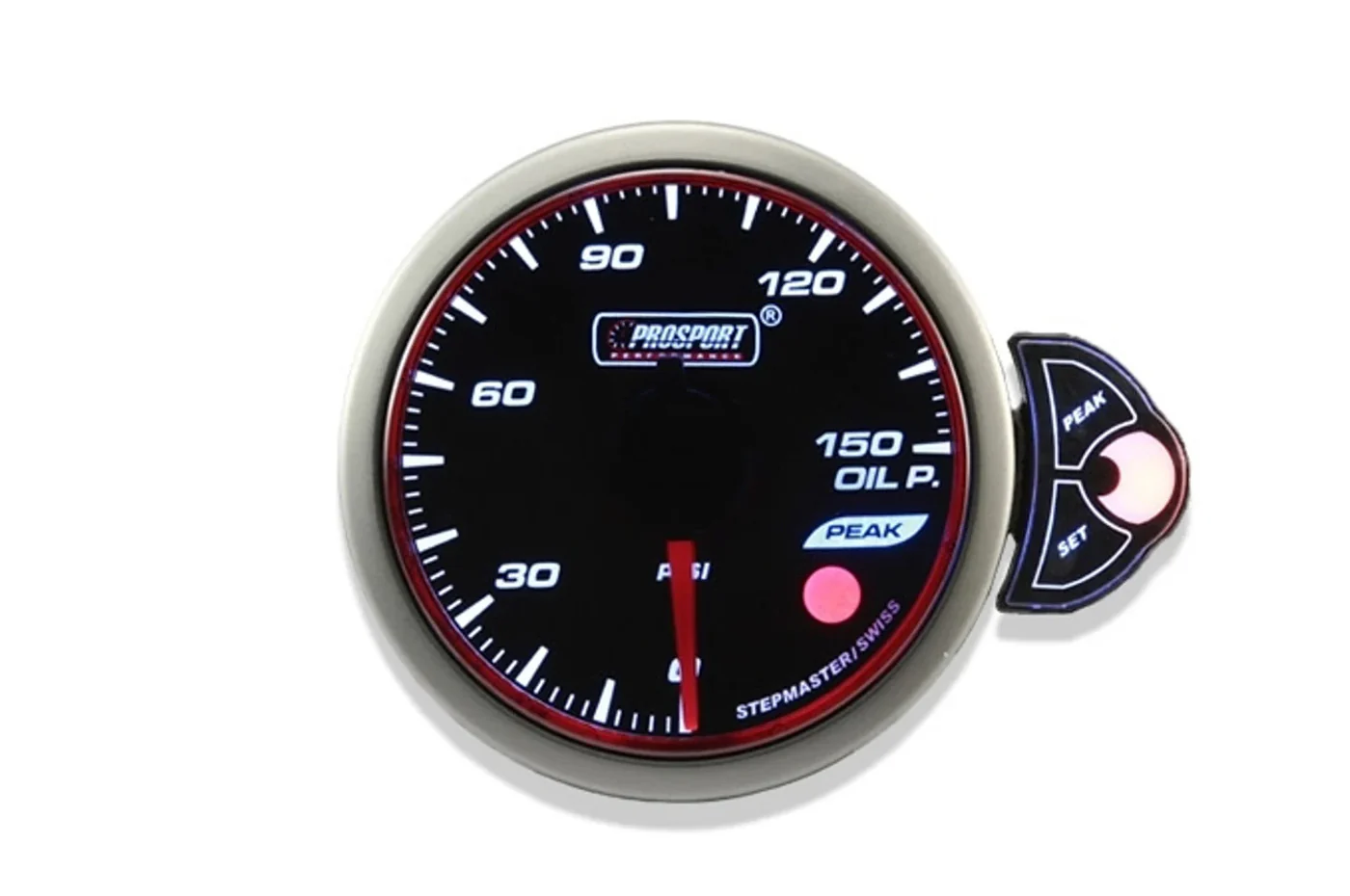 Prosport Halo 52mm Oil Pressure Gauge 0-150 PSI