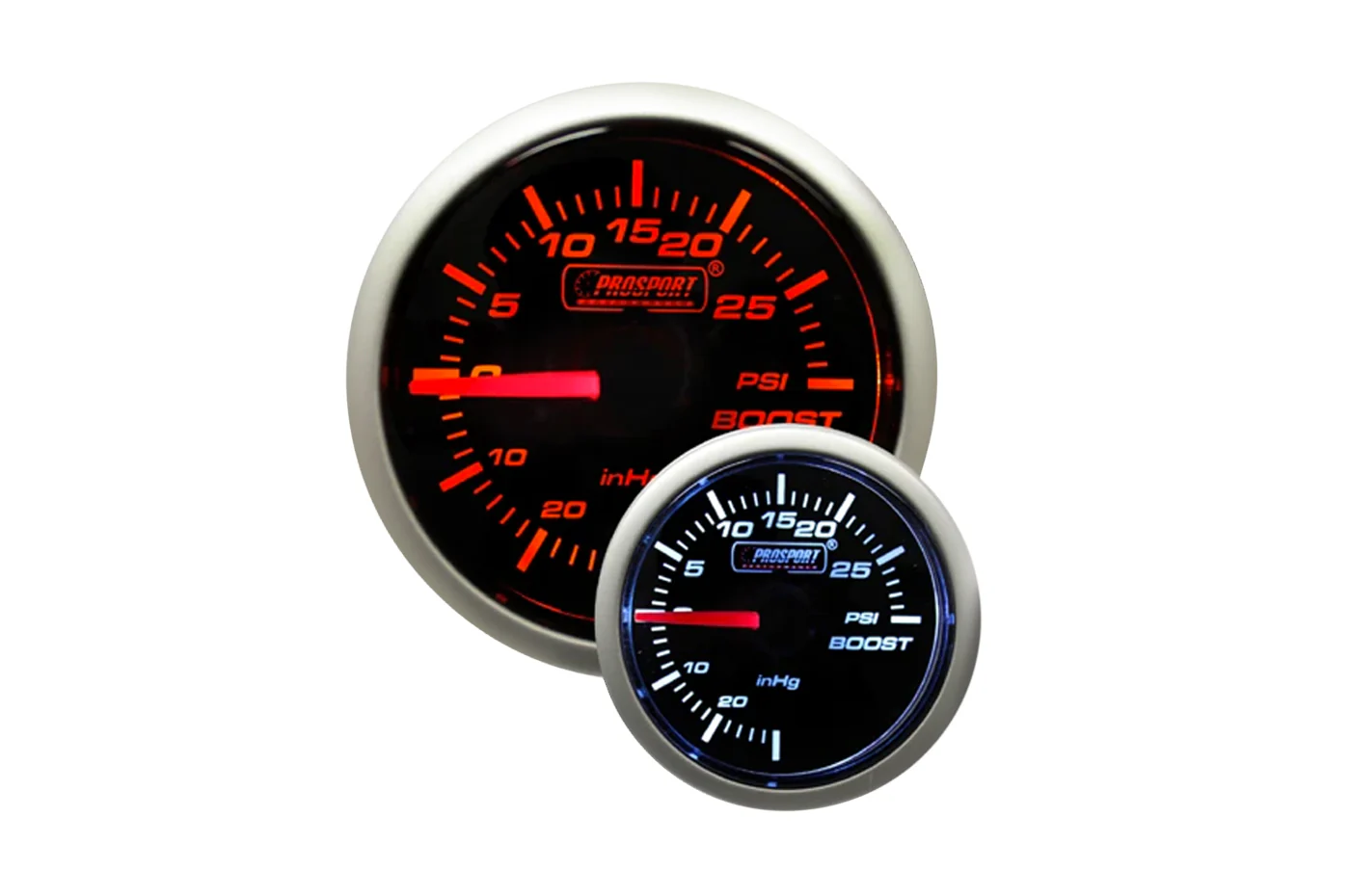 Prosport Performance Series 52mm Gauges (Amber/White) - Image 2