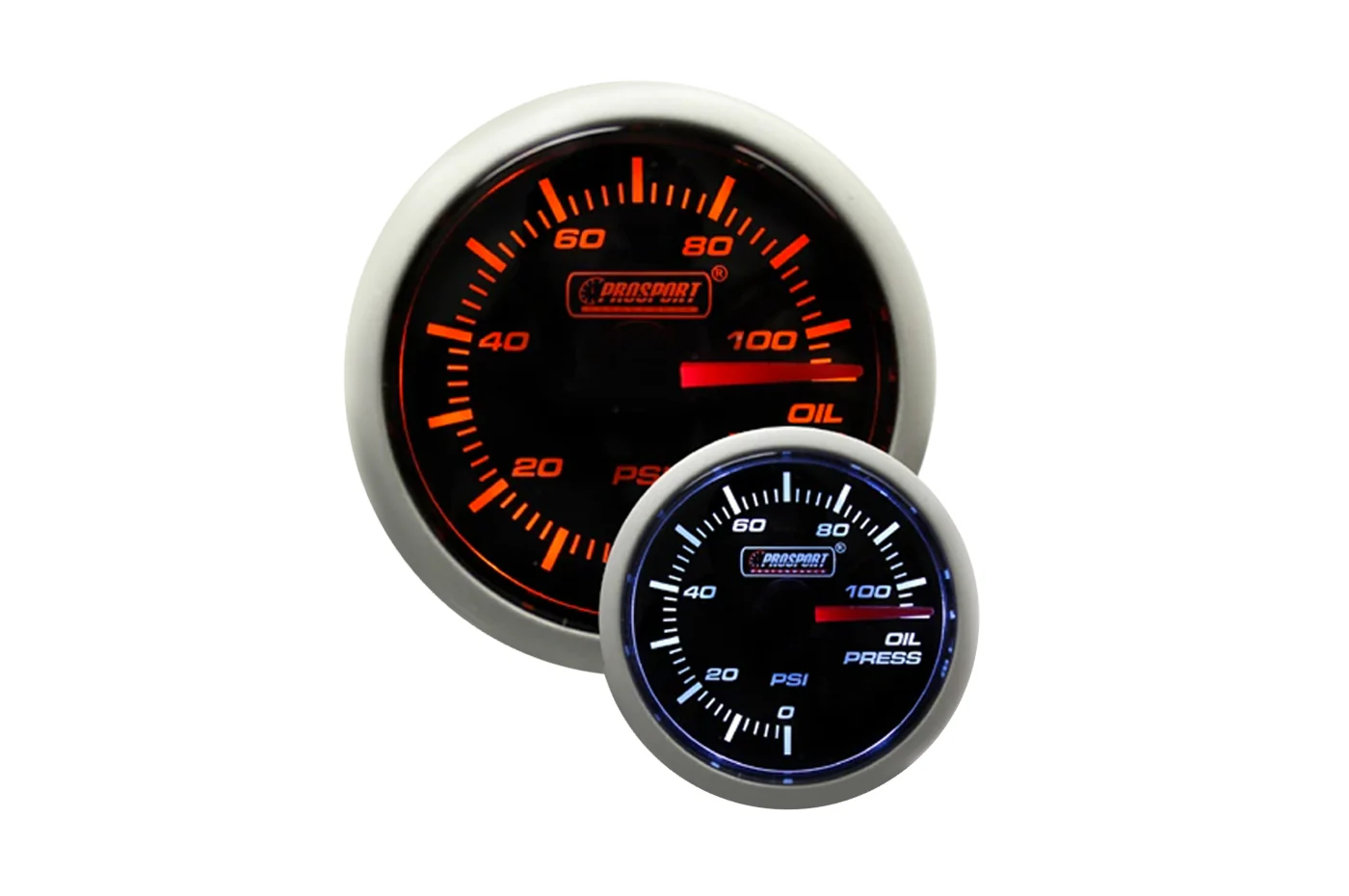 Prosport Performance Series 52mm Gauges (Amber/White) - Image 7