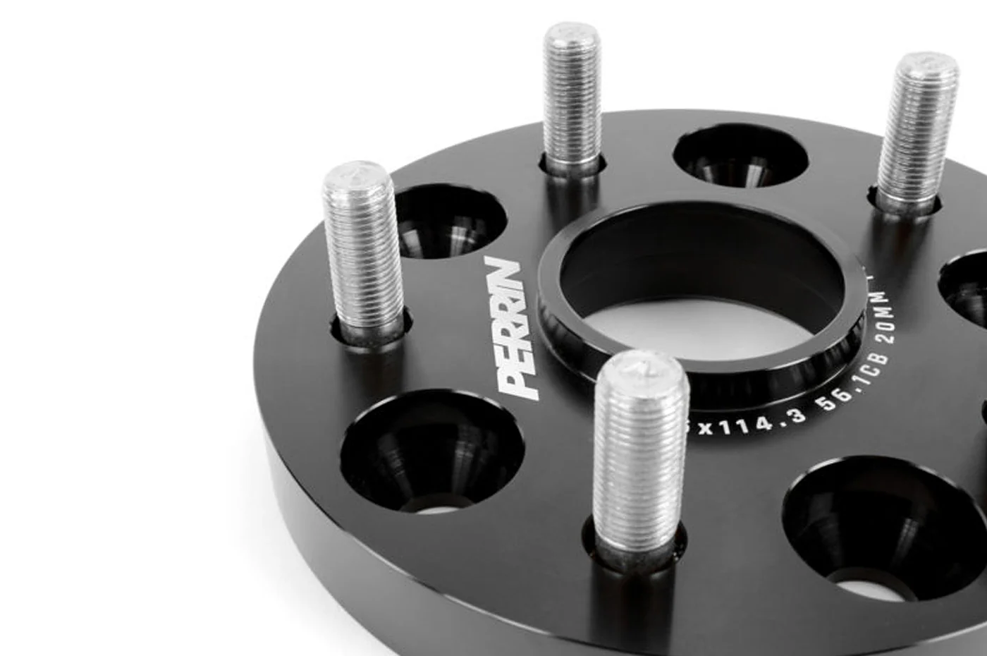 Perrin 20mm Wheel Spacers for 15-22 WRX / 04+STi (PSP-WHL-020BK) - Image 3