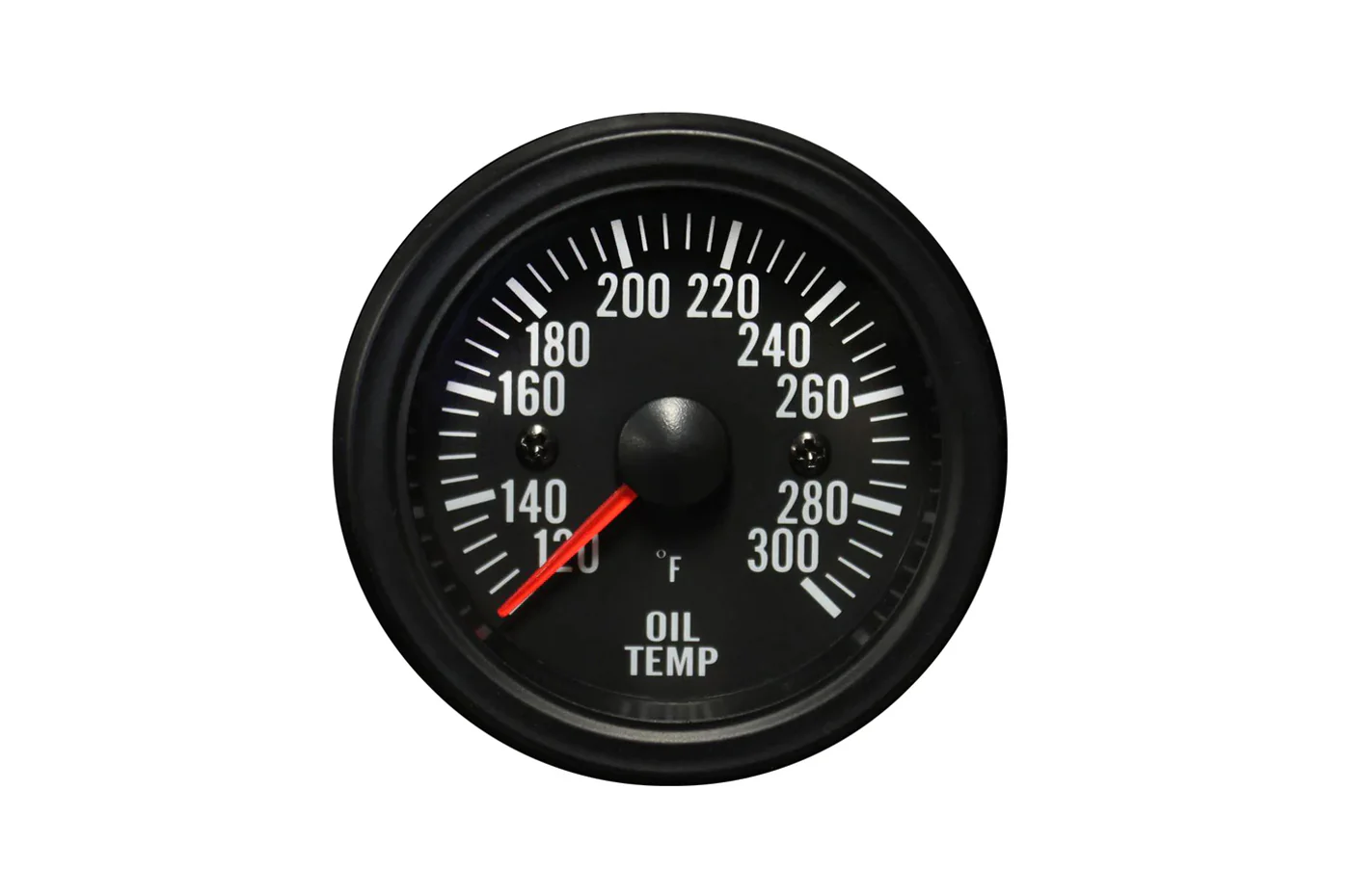 Prosport Clear Lens 52mm Oil Temp Gauge 120-300F