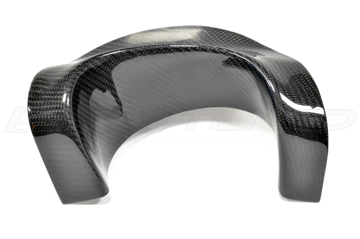 Rexpeed Carbon Fiber USDM Bumper Exhaust Shield for Evo 8/9 (R115) - Image 2