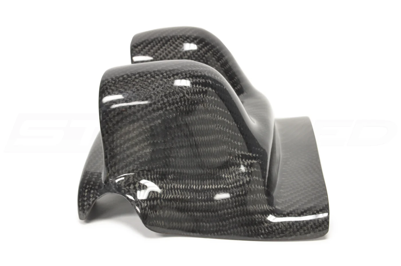 Rexpeed Carbon Fiber Dual Gauge Pod for Evo X (R149A) - Image 3