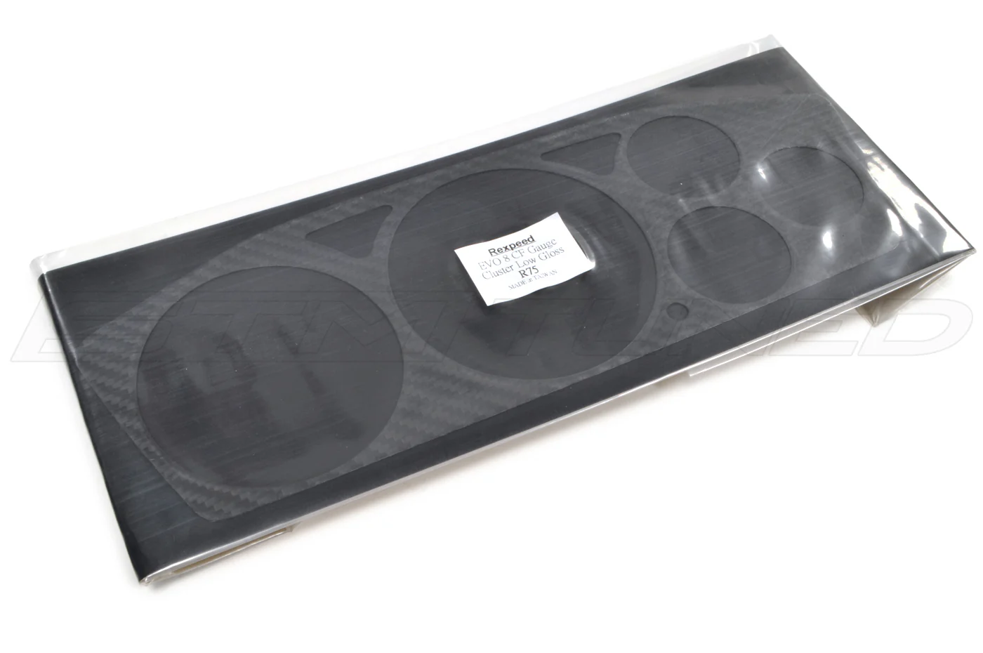 Rexpeed Carbon Fiber Gauge Cluster (Low Gloss) for Evo 7/8/9 (R75) - Image 3