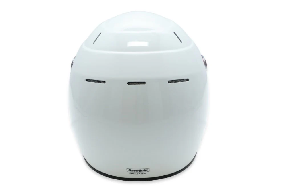 Racequip PRO25 Full Face Helmet - White - Image 3