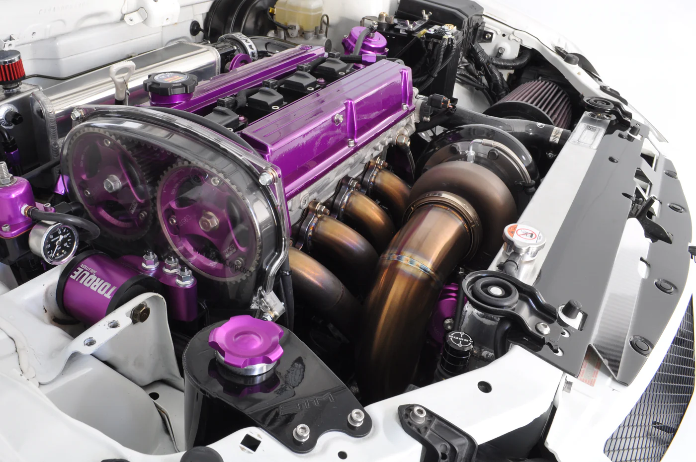 APR Carbon Fiber Radiator Shroud for Evo 8/9 (CF-483031) - Image 5