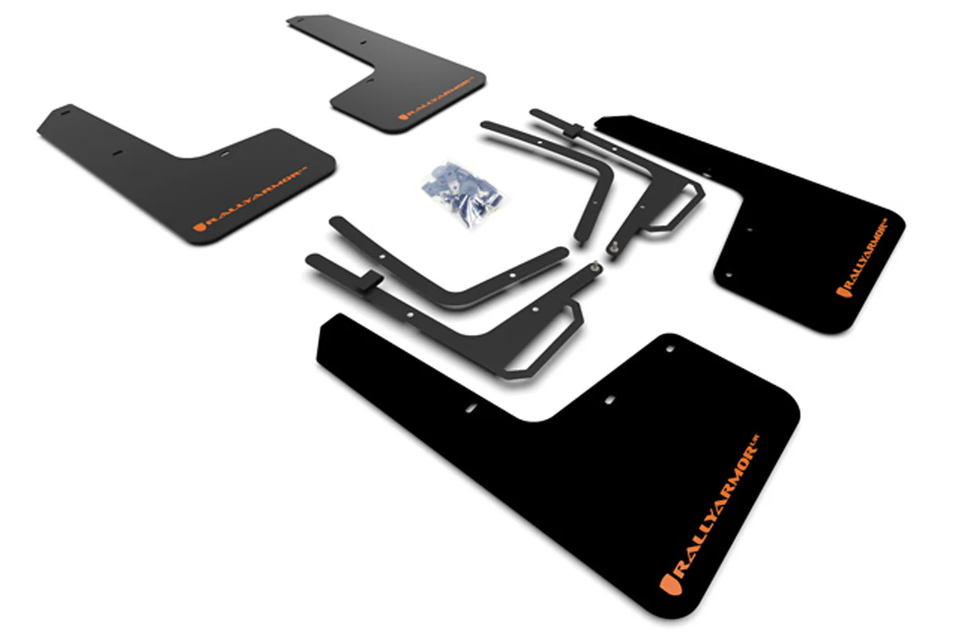 Rally Armor Mud Flaps for 2017-2020 Ford Raptor (MF53-UR-BLK) - Image 3