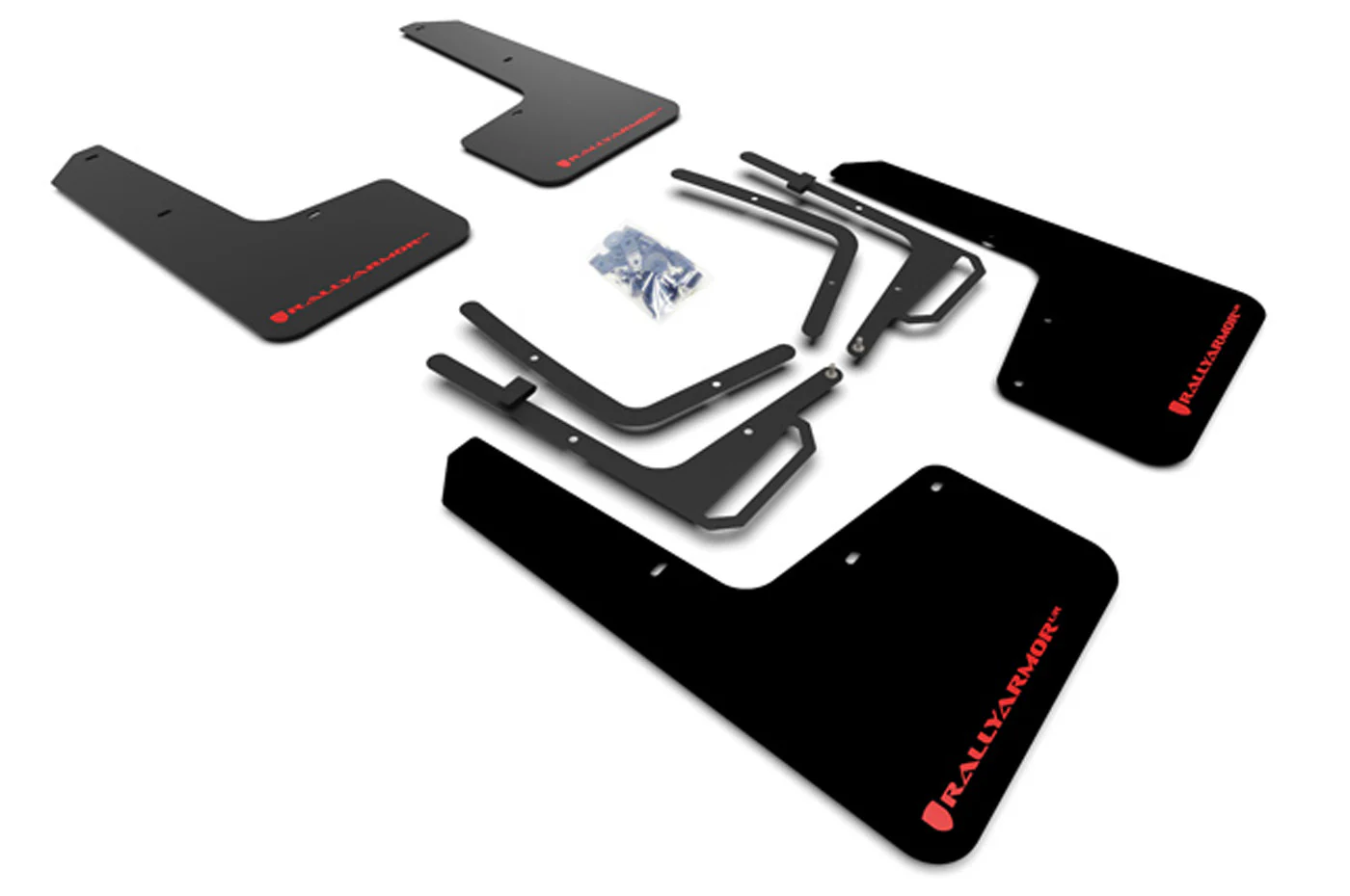 Rally Armor Mud Flaps for 2017-2020 Ford Raptor (MF53-UR-BLK) - Image 4