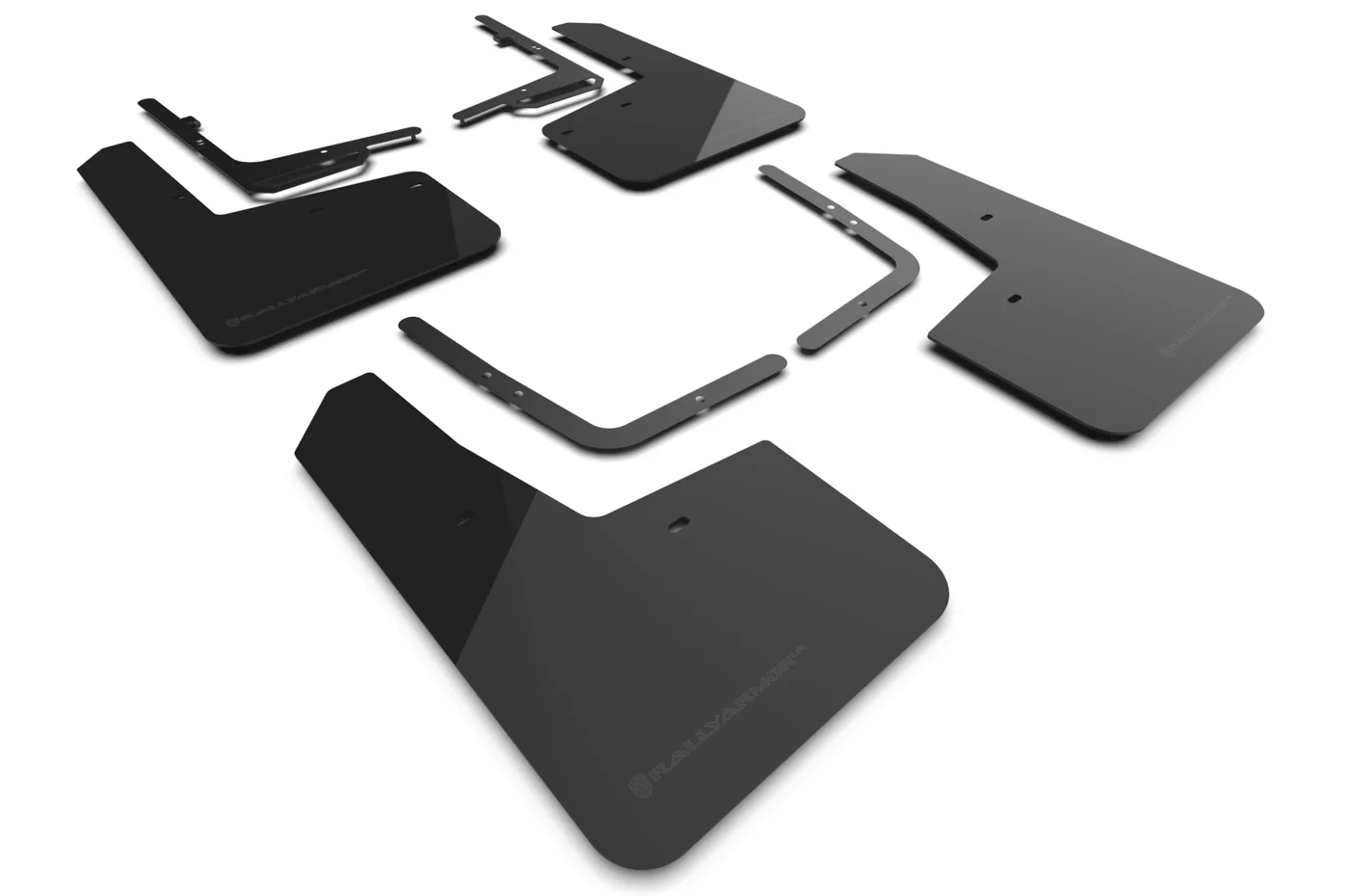 Rally Armor Mud Flaps for 2021+ Ford Raptor (MF73-UR-BLK) - Image 2