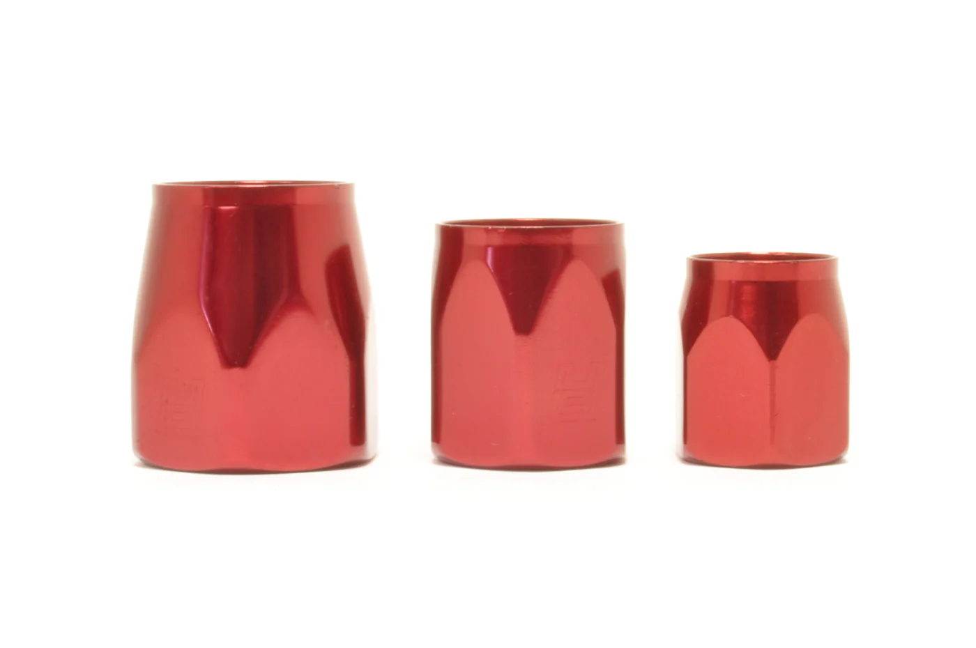 Russell Full Flow Hose End Red Sockets (Pair of 2) - Image 2