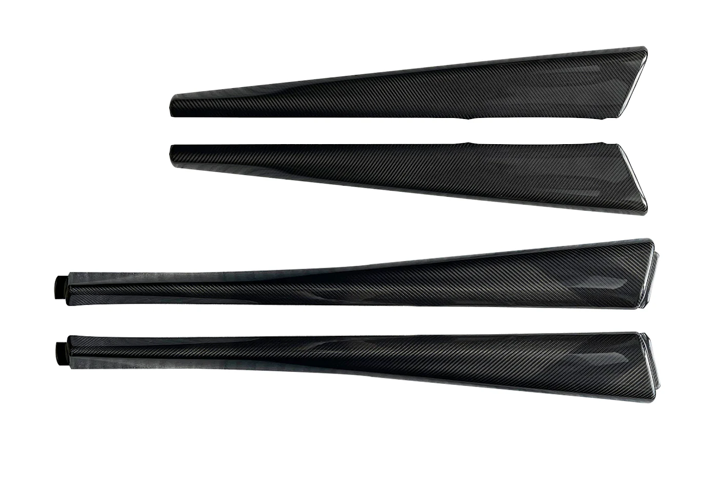 Rexpeed 4 Piece Dry Carbon Front & Rear Inner Door Trim Cover for 2022+ Subaru WRX (G107)