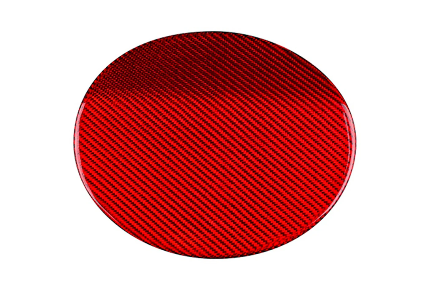 Rexpeed Carbon Fiber Fuel Cap Cover for 2022+ Subaru WRX (G153) - Image 3