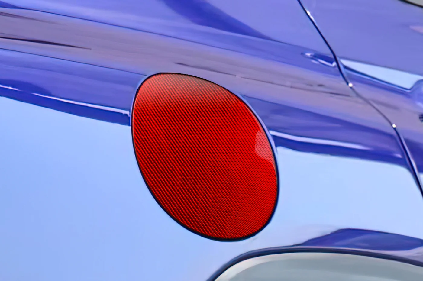 Rexpeed Carbon Fiber Fuel Cap Cover for 2022+ Subaru WRX (G153) - Image 5