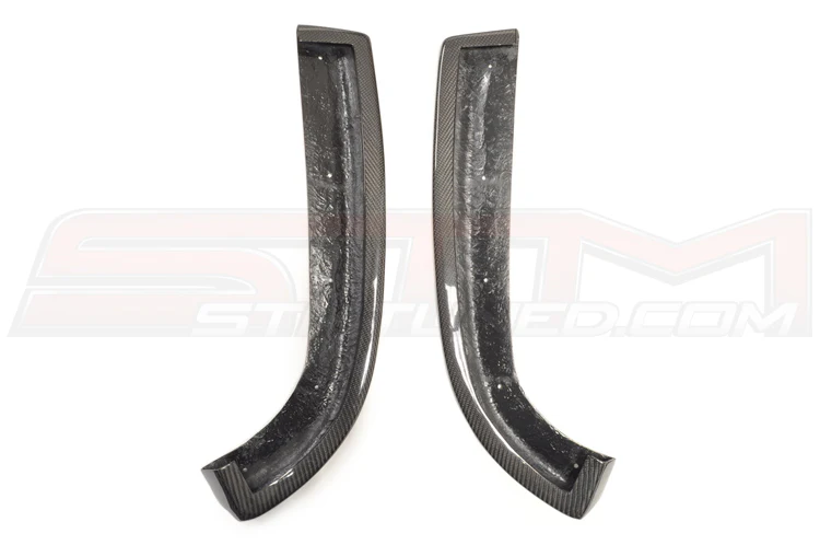 Rexpeed Carbon Fiber Rear Bumper Extensions for Evo 8/9 USDM - Image 3