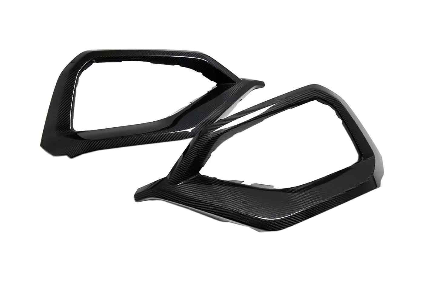 Rexpeed Dry Carbon Front Side Duct Covers VB 2022+ Subaru WRX (G91)