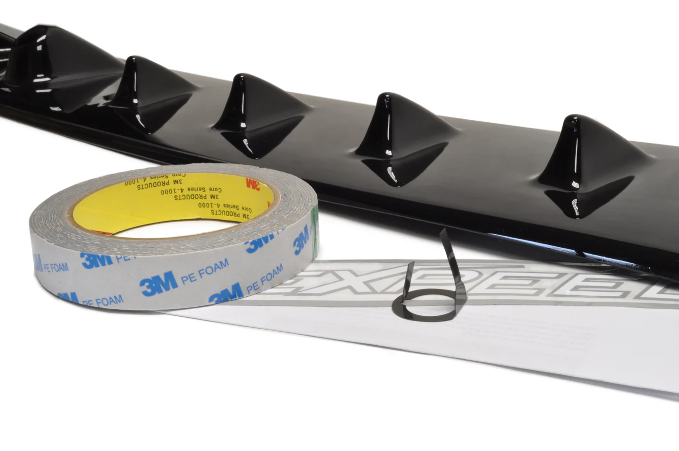 Rexpeed Tarmac Black Vortex Generator for Evo 7/8/9 (R02) - Image 5