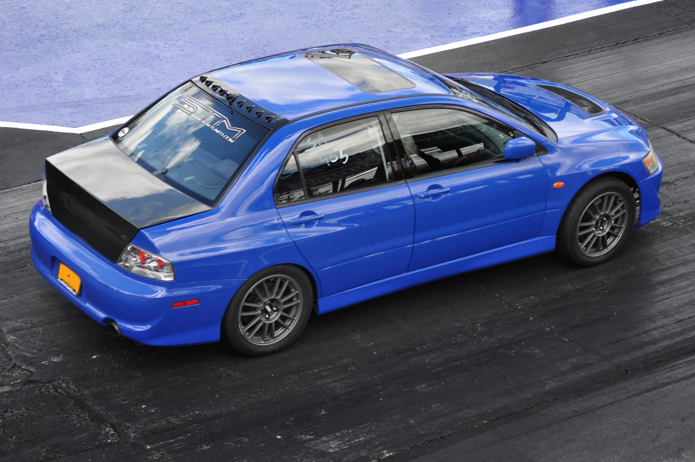 Rexpeed Tarmac Black Vortex Generator for Evo 7/8/9 (R02) - Image 6