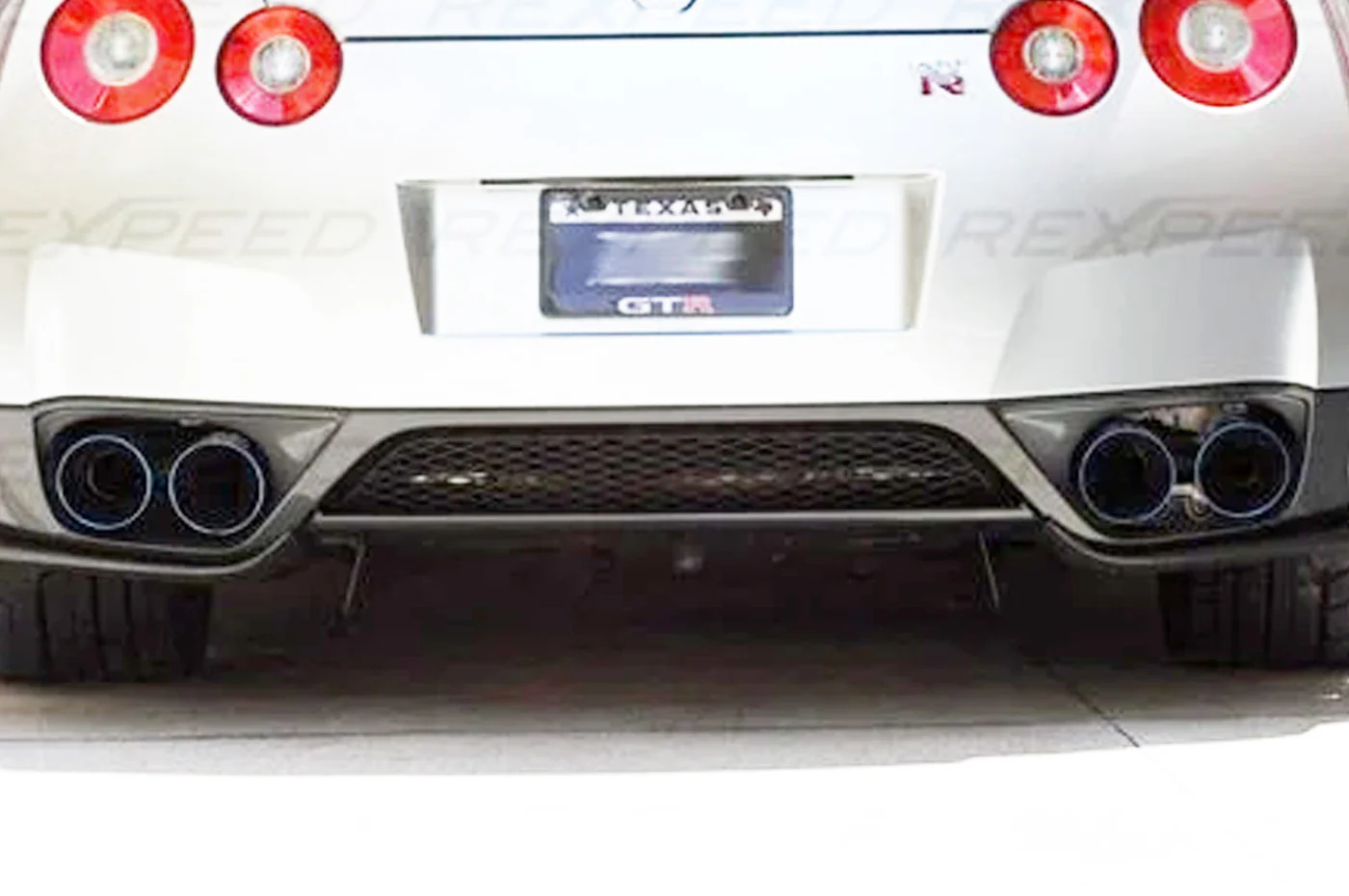 Rexpeed Nissan R35 GTR Carbon Fiber J-Style Diffuser Fins (N29) - Image 3